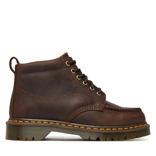 Trzewiki Dr. Martens Lowell Chukka DM43350201 Brązowy ciemny - kobiece