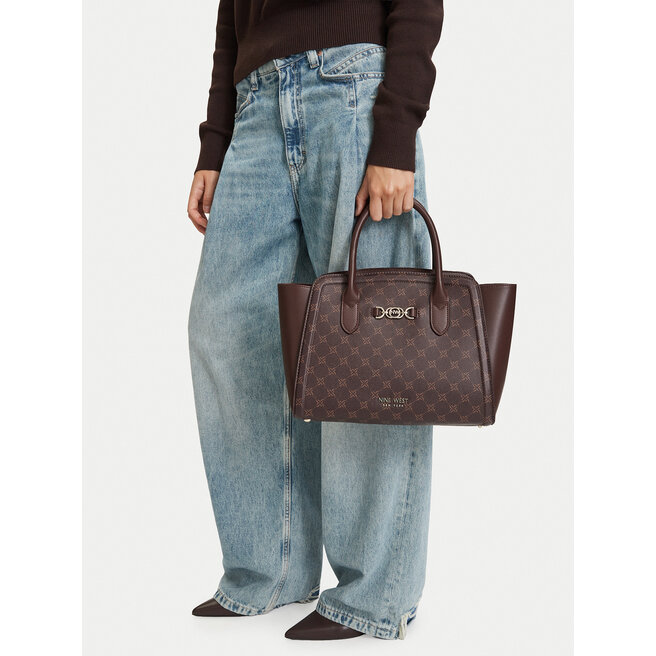 Torebka Nine West CEO- CRYSTAL NOTE-LDA9345A Bordowy -