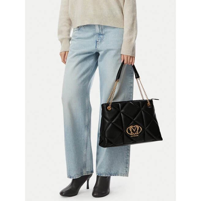 Torebka LOVE MOSCHINO JC4040PP0PLC0000 Czarny -