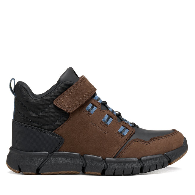 Trzewiki Geox J Flexyper Boy B Abx J949XA 033FU C6238 M Brązowy ciemny - chłopięce