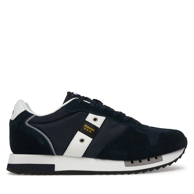 Sneakersy Blauer S6QUEENS01/MES Granatowy - męskie
