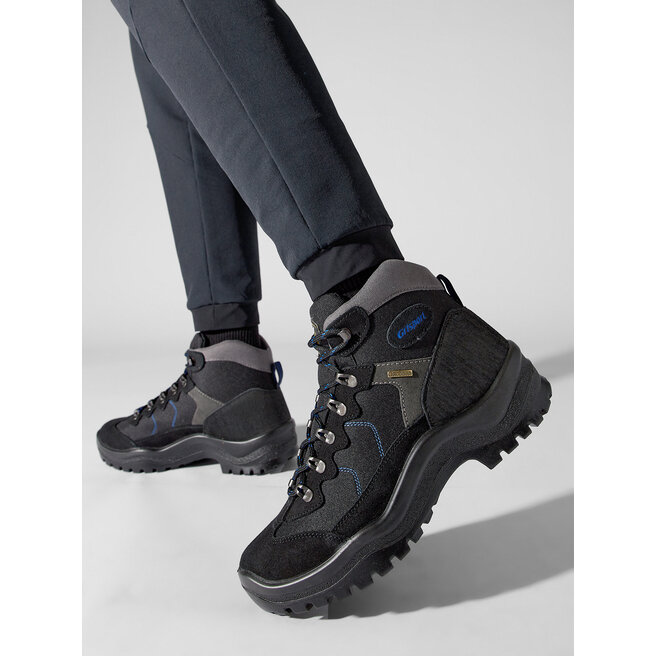 Trekkingi Grisport 13610S70G Czarny - męskie