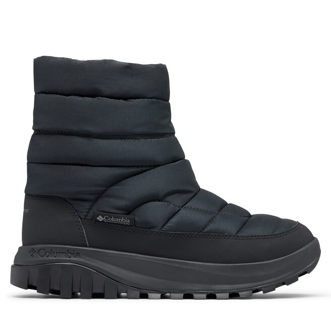 Śniegowce Columbia Snowtrot Mid 2075111 Czarny - kobiece