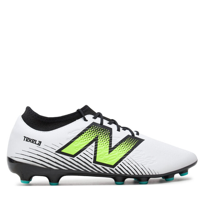 Buty do piłki nożnej New Balance Tekela Magique Ag V4+ ST3AH45 Biały - męskie