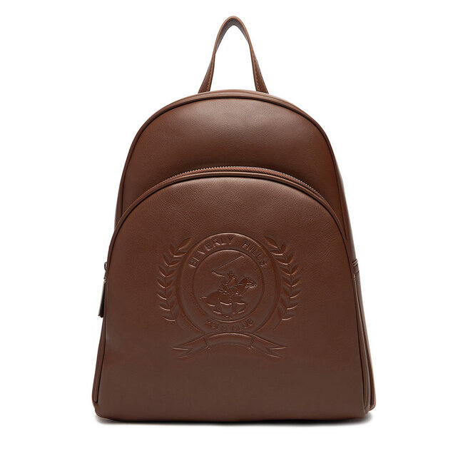 Plecak Beverly Hills Polo Club C-BHPC-L-009-08 Brązowy -
