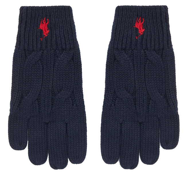 Rękawiczki Polo Ralph Lauren 323P00672001 Granatowy - dziecięce