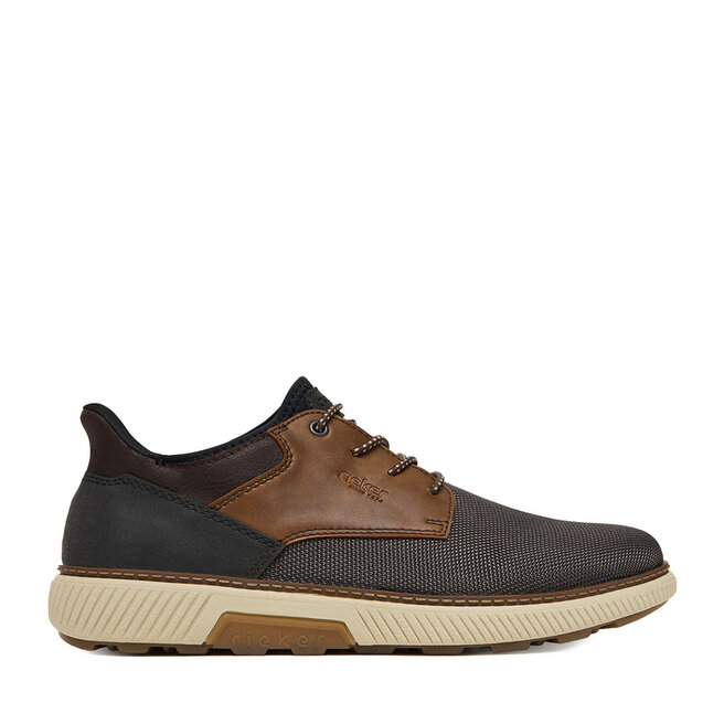 Sneakersy Rieker B3357-25 Brązowy - męskie