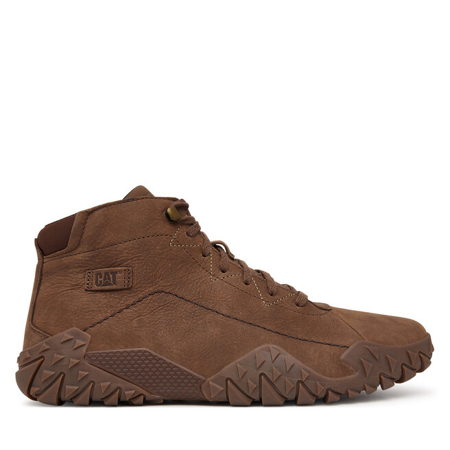 Trzewiki CAT Footwear Gridlock HI P726605 Brązowy - męskie