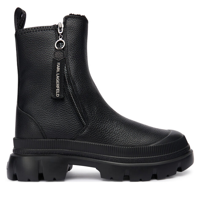 Botki KARL LAGERFELD KL43566 Czarny - kobiece
