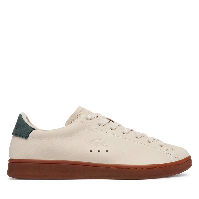 Sneakersy Lacoste Carnaby Set 52SMA0080 Kremowy - męskie