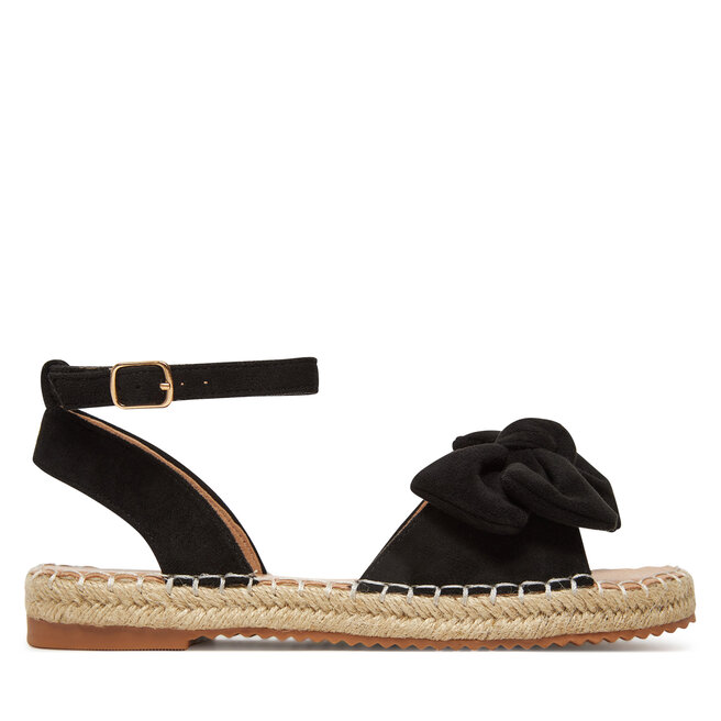 Espadryle DeeZee LE601-107 Czarny - kobiece