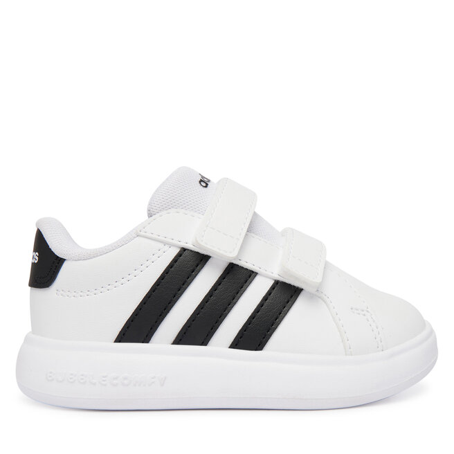 Sneakersy adidas Grand Court 3.0 Bubble Shoes Infants JS4906 Biały - chłopięce