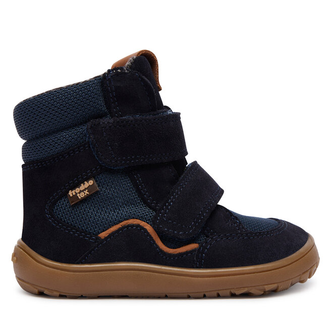Kozaki Froddo Barefoot Tex Winter Tl G3160247-T M Granatowy - chłopięce