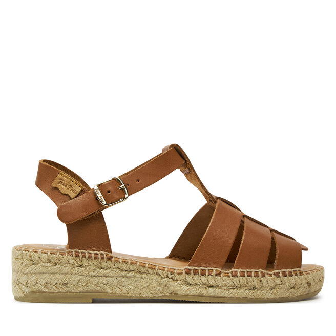 Espadryle Toni Pons Emma Brązowy - kobiece
