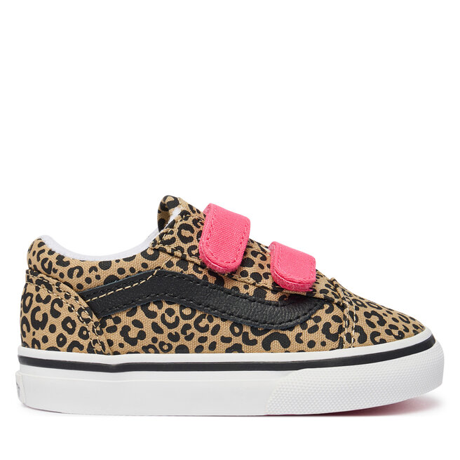 Tenisówki Vans Old Skool V VN000VB2HO81 Brązowy - dziewczęce