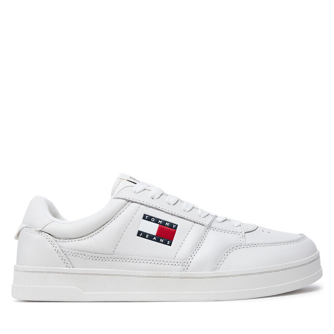 Sneakersy Tommy Jeans Tjm The Greenwich New Ess EM0EM01574 Biały - męskie