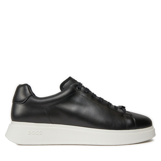 Sneakersy Boss Bulton Runn 50497887 Czarny - męskie