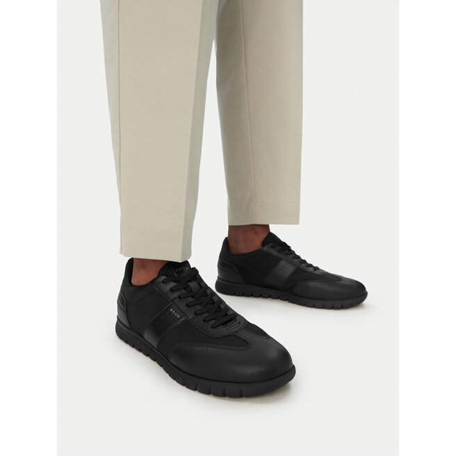 Sneakersy Geox U Flextride Zero U651JB 011FE C9999 Czarny - męskie
