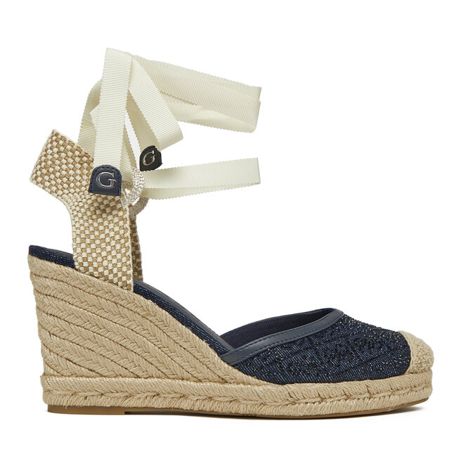 Espadryle Guess FLJCRN DEN04 Granatowy - kobiece