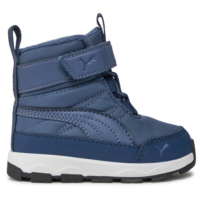 Śniegowce Puma Evolve Boot AC+ Inf 392646 02 Niebieski - chłopięce