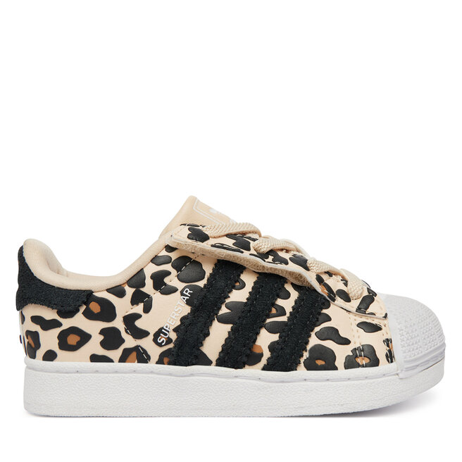 Sneakersy adidas Superstar II Comfort Closure Elastic Lace KK2126 Beżowy - dziewczęce
