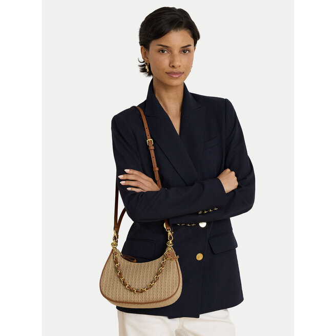 Torebka LAUREN RALPH LAUREN 431P18668001 Brązowy -