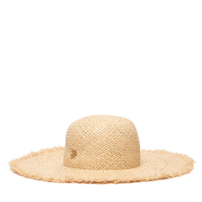 Kapelusz Tommy Hilfiger Summer Shop AW0AW18673 Beżowy jasny -