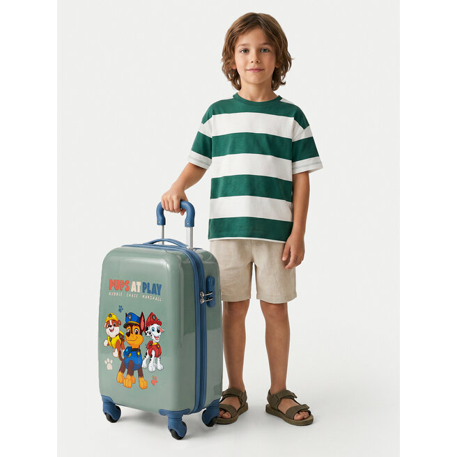 Walizka dziecięca Paw Patrol CEO-ACCCS-SS26-104PAW-S Szary ciemny -