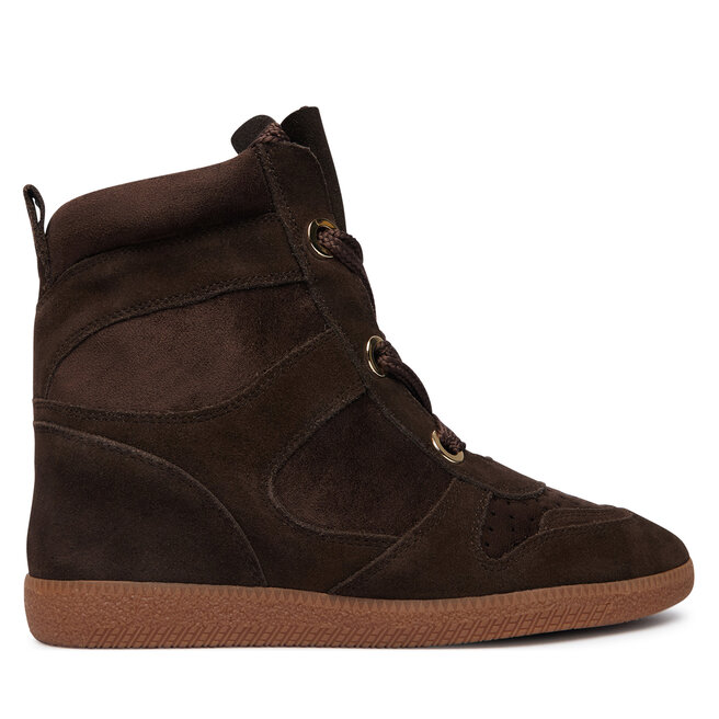 Sneakersy Steve Madden Mables 11005881 Brązowy ciemny - kobiece
