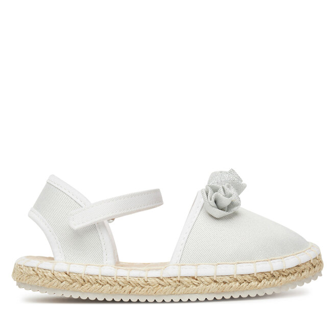 Espadryle Mayoral 43646 Biały - dziewczęce