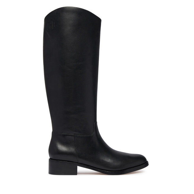 Kozaki LAUREN RALPH LAUREN 802P12995001 Czarny - kobiece