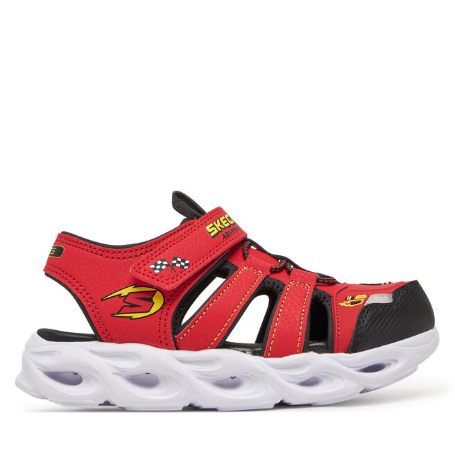 Sandały Skechers Thermo-Splash-Hydro-Flare 400613L/RDBK Czerwony - chłopięce