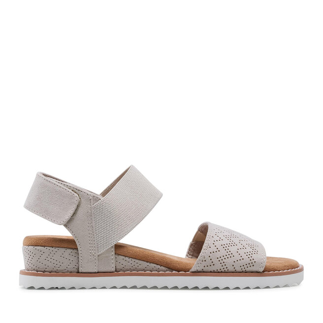 Sandały Skechers BOBS Desert Kiss 31440/OFWT Beżowy - kobiece