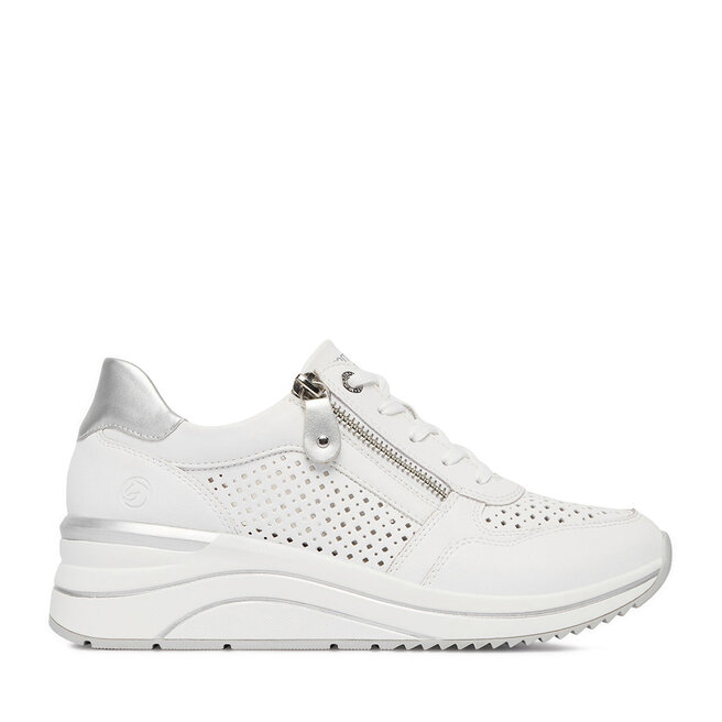 Sneakersy Remonte CEO-D0T14-80 Biały - kobiece