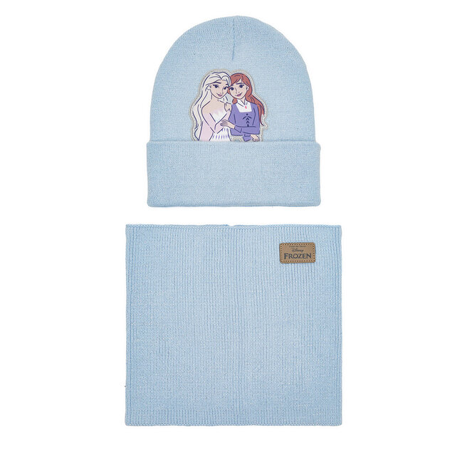 Komplet czapka i komin Frozen ACCCS-AW24-244DFR Niebieski -