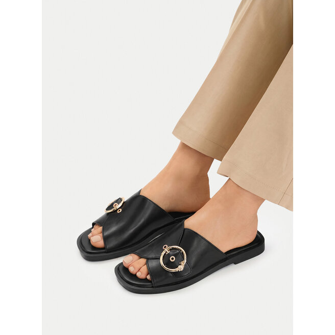Klapki U.S. Polo Assn. EO-MARINA002W/6Y1 Czarny -