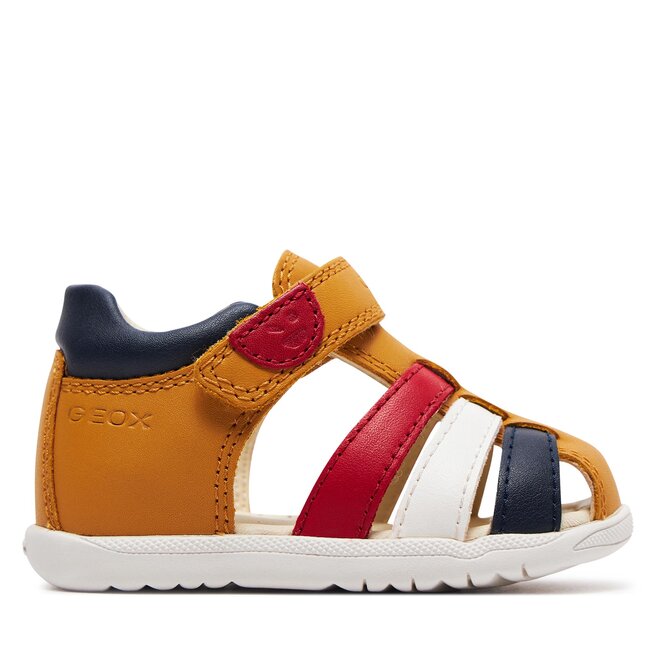 Sandały Geox B Sandal Macchia Boy B254VA 085BC C2P0G Żółty - chłopięce