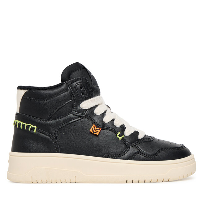 Sneakersy Geox J Lestrella J56NLA 000BC C9999 S Czarny - dziewczęce