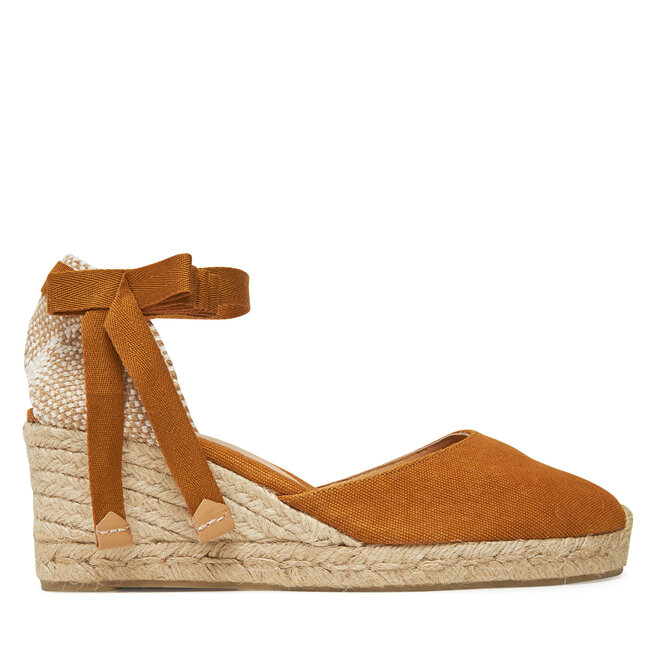 Espadryle Castañer Carina/6/002 021644 Brązowy - kobiece