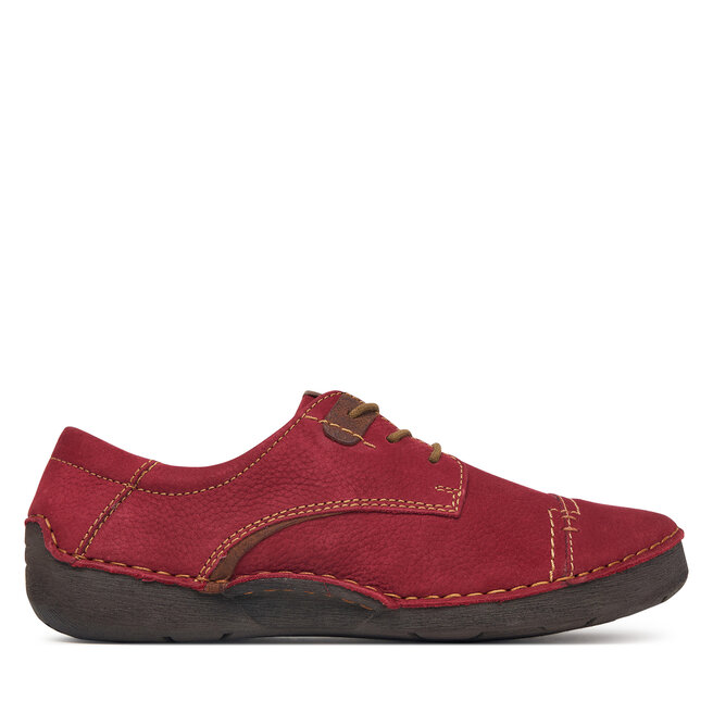 Półbuty Josef Seibel Fergey 41 59641-796 Czerwony - kobiece
