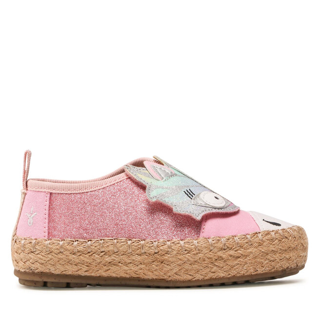 Espadryle EMU Australia Unicorn Nest K12674 Różowy - dziewczęce