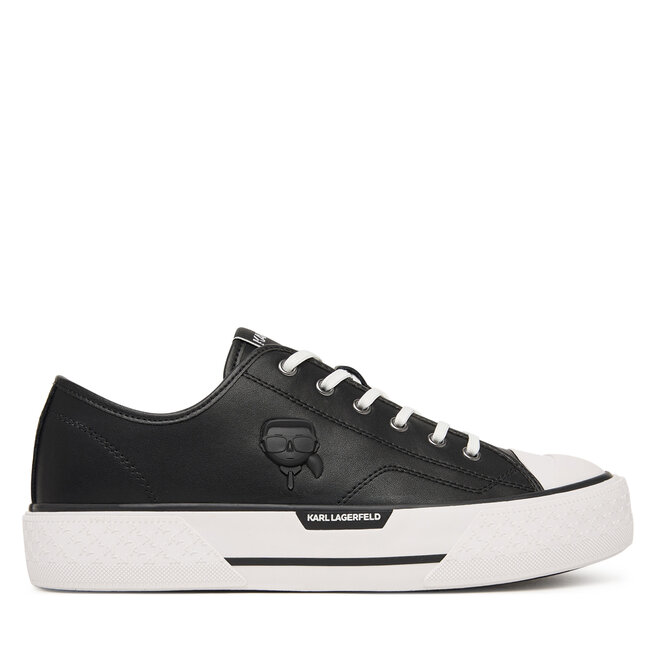 Trampki KARL LAGERFELD Kampus Max III KL50470N Czarny - męskie
