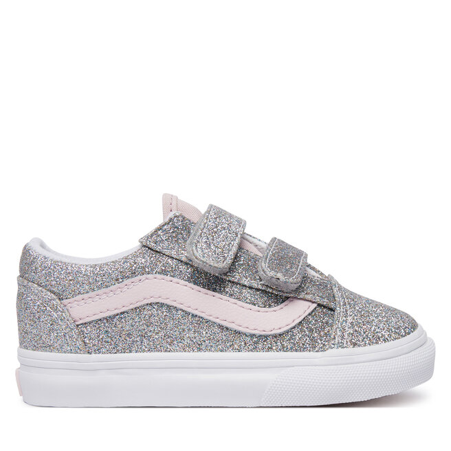 Tenisówki Vans Old Skool V VN000VB2HN31 Srebrny - dziewczęce