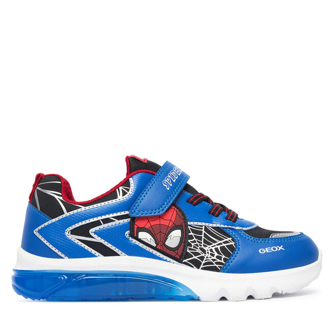 Sneakersy Geox J Ciberdron Boy J66LBK 01454 C0245 D Niebieski - chłopięce