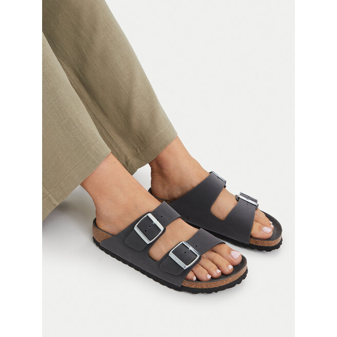Klapki Birkenstock Arizona 1032829 Szary ciemny -