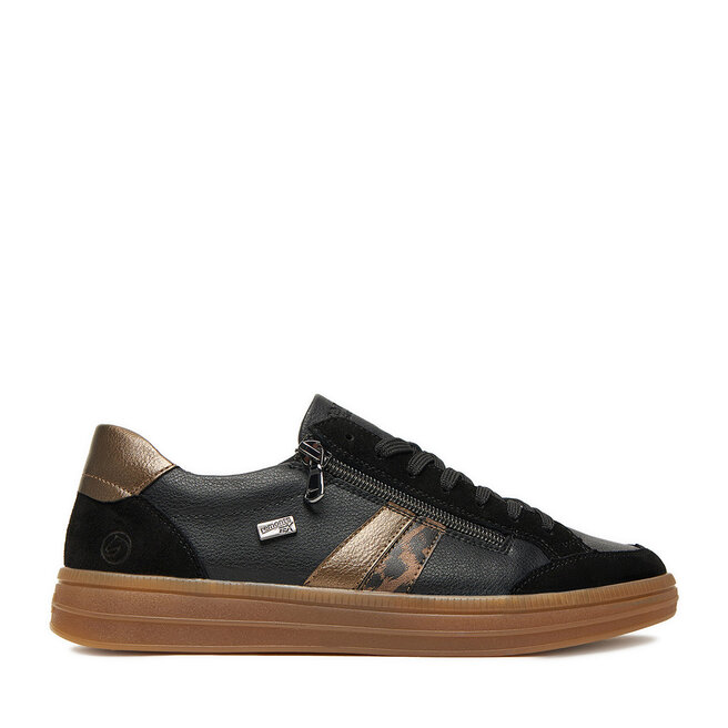 Sneakersy Remonte D2C04-03 Czarny - kobiece