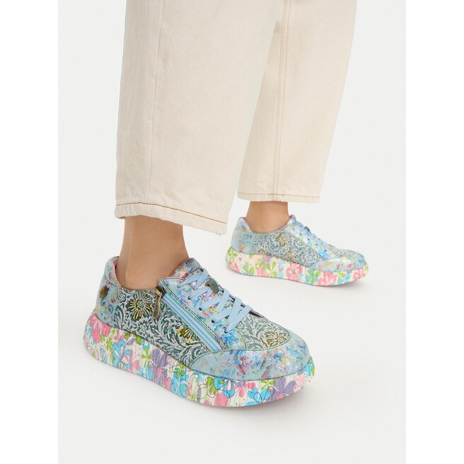 Sneakersy Laura Vita Nikito 57 Granatowy - kobiece