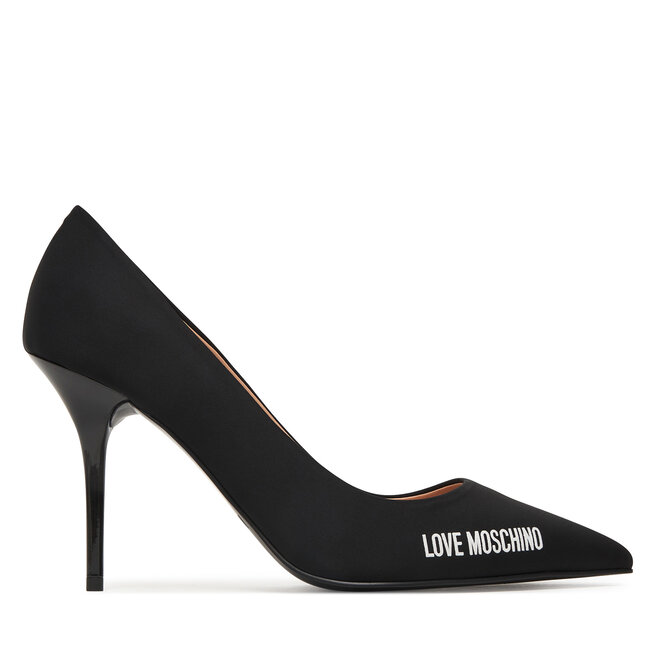 Szpilki LOVE MOSCHINO JA10299G0OIM0000 Czarny - kobiece