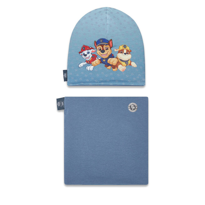 Komplet czapka i komin Paw Patrol CEO-ACCCS-AW25-317PAW Niebieski -