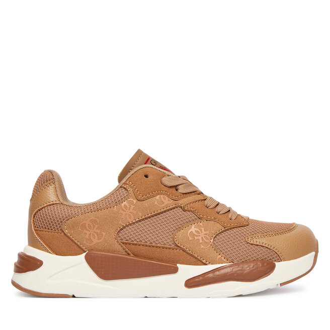 Sneakersy Guess J5BZ49 L0870 Brązowy - dziewczęce